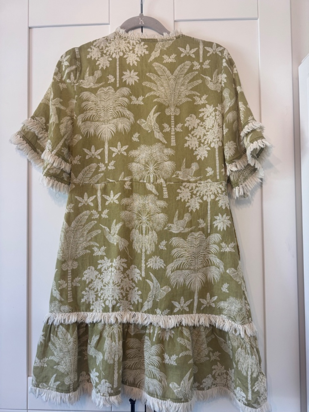 Spartina 449 100% linen coastal fringe dress - Picture 2 of 5